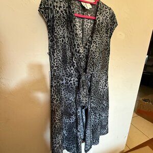 Miraclesuit by Chico's Swimsuit and cover, size 16